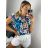 Tunika icecool krátký rukávu dámská (S/M ONE SIZE) ITALSKÁ MÓDA IMM24M5528A