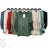 Tunika oversize 3/4 dlhý rukáv dámska (S/M ONE SIZE) TALIANSKA MÓDA IMPLI2401676