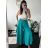 Nohavice letné háremky dlhé dámske (S/M/L ONE SIZE) TALIANSKA MÓDA IMD24199/DUR starorůžová S/M/L