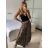 Nohavice letné sukňové dlhé dámske (S/M/L ONE SIZE) TALIANSKA MÓDA IMD247023-3/DUR
