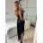 Kalhoty harémky letní dlouhé dámské (S/M ONE SIZE) ITALSKÁ MÓDA IMM239535UN/DU S/M starorůžová