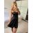 Šaty elegantné spoločenské na ramienka dámske Lolita (XS/S ONE SIZE) TALIANSKA MóDA IM322461