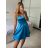 Šaty elegantné spoločenské na ramienka dámske Lolita (XS/S ONE SIZE) TALIANSKA MóDA IM322461