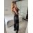 Overal dlouhý  bez ramínek dámský (S/M ONE SIZE) ITALSKá MODA IM723BOOHO/DU S/M smaragdová