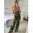 Overal dlouhý  bez ramínek dámský (S/M ONE SIZE) ITALSKá MODA IM723BOOHO/DU S/M smaragdová