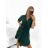 Šaty košilové oversize krátký rukáv dámské (S/M/L ONE SIZE) ITALSKÁ MÓDA IM424538/DR smaragdová S/M/L