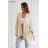 Cardigan slabý dlhý rukáv dámsky nadrozmer (54/56 ONE SIZE) TALIANSKA MÓDA IMD24307