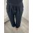 Nohavice dlhé letné mušelínové dámske (S/M ONE SIZE) TALIANSKA MÓDA IMD23325/DUR -   hnedá
 -   S / M