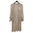 Cardigan pletený dlouhý rukáv dámský (S/M ONE SIZE) ITALSKÁ MÓDA IMPLI249061