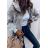 Cardigan pletený teplý dlouhý rukáv dámský (S/M/L ONE SIZE) ITALSKÁ MÓDA IMD23810
