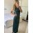 Šaty dlouhé letní elegantní na ramínka dámské (S/M/L ONE SIZE) ITALSKÁ MÓDA IMPBB24H6536