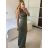 Šaty dlouhé letní elegantní na ramínka dámské (S/M/L ONE SIZE) ITALSKÁ MÓDA IMPBB24H6536