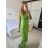 Šaty dlouhé letní elegantní na ramínka dámské (S/M/L ONE SIZE) ITALSKÁ MÓDA IMPBB24H6536