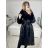 Kabát dlhý kožúšok dámsky (S/M ONE SIZE) TALIANSKA MÓDA IMM23M8135