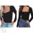 Body dlouhý rukáv dámské (S/M ONE SIZE) ITALSKÁ MÓDA IMM24M31074