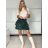 Sveter s rolákom krátky rukáv dámsky (S/M ONE SIZE) TALIANSKA MÓDA IMWMM232877/DR -   biela -   S / M
