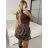 Sveter s rolákom krátky rukáv dámsky (S/M ONE SIZE) TALIANSKA MÓDA IMWMM232877/DR -   biela -   S / M
