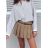 Sukně krátká skládaná s páskem dámská (S/M/L ONE SIZE) IMM24M18718