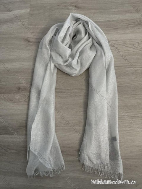 Šatka dámska (ONE SIZE) ORCHIDEJ ORC24Y02385-3/DUR ONE SIZE strieborná