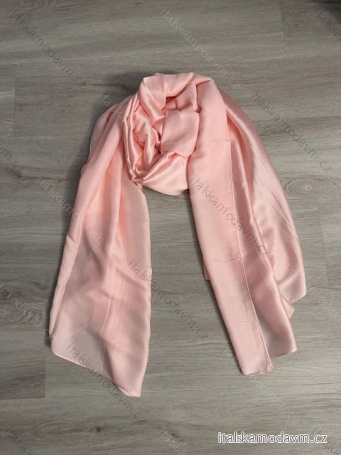 Šála, šátek saténový dámská (ONE SIZE) DELFIN DEL24899S/DR ONE SIZE růžová světlá