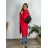 Mikina prodloužená na zip alá cardigan dámská (uni m/2xl) ITALSKá MóDA IM521205