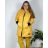 Bunda  s kapucí dámská nadrozměr (3XL/4XL ONE SIZE) ITALSKÁ MÓDA IM423683/DUR khaki 3XL/4XL