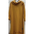 Šaty mikinové dlhý rukáv dámske (S/M/L ONE SIZE) TALIANSKA MÓDA IMPLI2430860