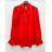 Košeľa oversize dlhý rukáv dámske (S/M ONE SIZE) TALIANSKA MÓDA IMPSH2421060