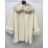 Kabát zimný s kožúškom dlhý rukáv dámsky (S/M/L ONE SIZE) TALIANSKA MÓDA IMPSH248060