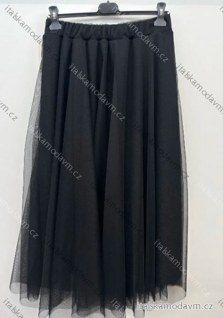 Sukně lurexová dlouhá dámská (S/M/L ONE SIZE) ITALSKÁ MÓDA IMPSH245820