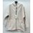 Kabát zimný flaušový dlhý rukáv dámsky (S/M/L ONE SIZE) TALIANSKA MÓDA IMPSH245739