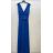 Šaty dlhé trblietavé spoločenské na ramienka dámske (S/M/L ONE SIZE) TALIANSKA MÓDA IMPSH2423584