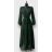 Šaty dlouhé elegantní dlouhý rukáv dámské (S/M/L ONE SIZE) ITALSKÁ MÓDA IMPES24DOLLY Černá S/M/L