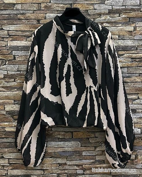 Blúzka dlhý rukáv dámska (S/M/L ONE SIZE) TALIANSKA MÓDA IMPES24ANIELLA3