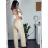 Nohavice dlhé letné dámske (S/M/L ONE SIZE) TALIANSKA MÓDA IMD23417/DU M/L čierna
