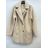 Kabát krátky teddy dlhý rukáv dámsky (S/M/L ONE SIZE) TALIANSKA MÓDA IMPSH24230124