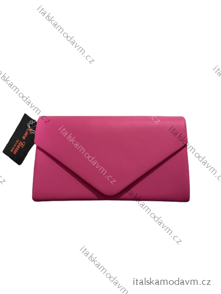 Kabelka psaníčko dámské (ONE SIZE) ITALSKÁ MÓDA IM08236114-1/DUR tmavě růžová