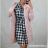 Cardigan pletený teplý dlouhý rukáv dámský (S/M/L ONE SIZE) ITALSKÁ MÓDA IMD221886/DR šedá M/L