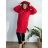 Kabát zimní nadrozměr dámský (3XL-7XL) SKORP HH-2408TO/DUR 5XL červená