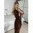 Tunika košilová dlouhý rukáv dámská (S/M/L ONE SIZE) ITALSKÁ MÓDA IMM24M3297