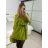 Tunika košilová dlouhý rukáv dámská (S/M/L ONE SIZE) ITALSKÁ MÓDA IMM24M3297