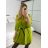 Tunika košilová dlouhý rukáv dámská (S/M/L ONE SIZE) ITALSKÁ MÓDA IMM24M3297