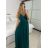 Šaty elegantné spoločenské na ramienka dámske (S/M ONE SIZE) TALIANSKA MÓDA IMPSH2280566