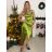 Šaty společenské dlouhé elegantní na ramínka satén dámské (S/M ONE SIZE) ITALSKÁ MÓDA IMPSH236357A/DUR S/M královská modrá