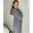 Cardigan pletený dlhý rukáv dámska (S/M ONE SIZE) TALIANSKA MÓDA IMPSH233091/DUR hořčicová SM