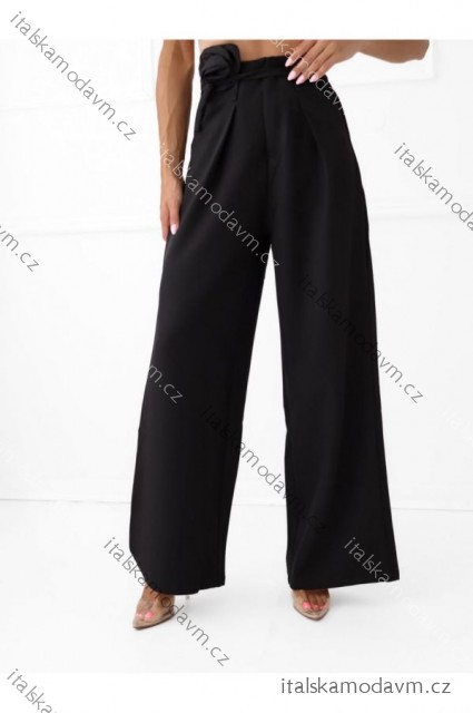 Nohavice dlhé elegantné dámske (SL) POLSKÁ MÓDA IMLAZ24VMC6311/DU