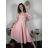Šaty dlhé elegantné s opaskom 3/4 dlhý rukáv dámske (S/M/L ONE SIZE) TALIANSKA MÓDA IM425008