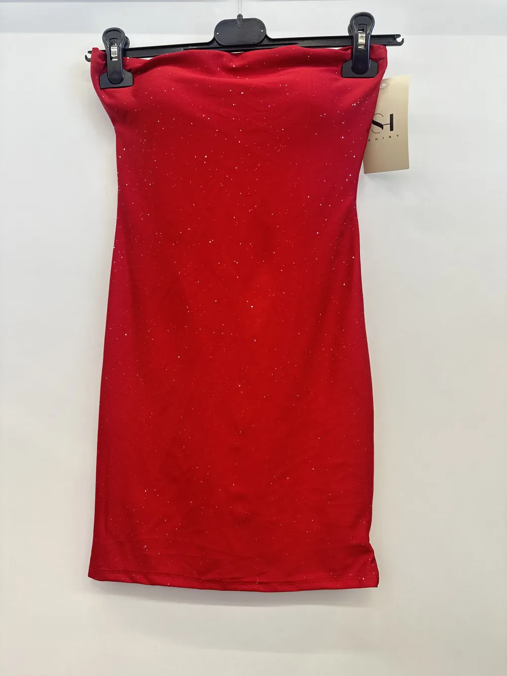 Šaty krátke carmen elegantné trblietavé dámske (S/M/L ONE SIZE) TALIANSKA MÓDA IMPSH2533899