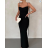 Šaty dlouhé společenské na ramínka dámské (S/M/L ONE SIZE) ITALSKÁ MÓDA IMPLP2365360011A modrá královská S/M/L