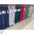 Kalhoty elegantní s páskem dámské  (S/M/L ONE SIZE) ITALSKÁ MÓDA IM425030